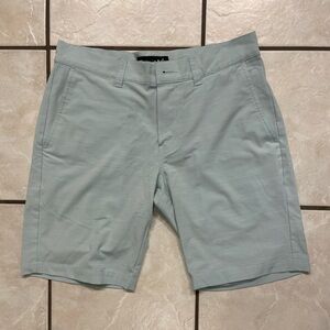 Travis Mathew Light Mint Green Shorts Size 30
